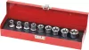 DRAKKAR Torx dugókulcskészlet, 1/2 col, E10–E24, 9 db (10759)
