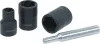 DRAKKAR sérültanyaleszedő spirálprofilú dugókulcskészlet, 1/2 col, 10–19 mm, 10 db (10770)