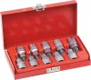 DRAKKAR Torx bitdugókulcskészlet, 1/2 col, T20–T70, 10 db (10774)
