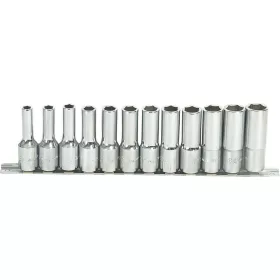   DRAKKAR hosszú dugókulcskészlet, 1/2 col, 8–19 mm, 12 db (10827)