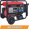 DRAKKAR elektromos indítású benzines AVR áramfejlesztő, 5500 W, 13 LE (11020)