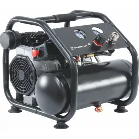   DRAKKAR csendes olajmentes kompresszor, 6 l, 8 bar, 1,5 LE, 230 V (11203)
