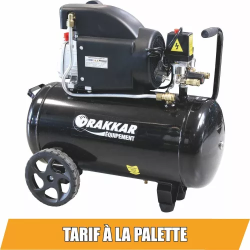 DRAKKAR közvetlen hajtású kompresszor, 50 l, 8 bar, 230 V (11228)