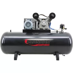   DRAKKAR telepített szíjhajtású kompresszor, 500 l, 10 bar, 400 V (11238)