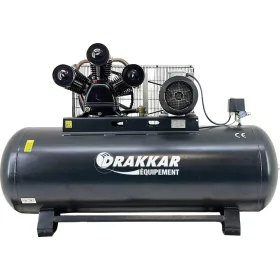   DRAKKAR telepített szíjhajtású kompresszor, 500 l, 10 bar, 400 V (11239)