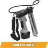 DRAKKAR akkumulátoros zsírzó Ni-MH akkumulátorral, 18 V, 550 bar (11389)