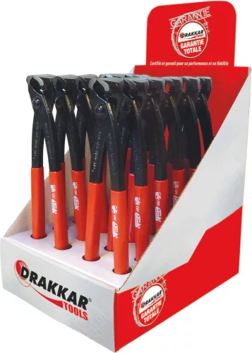 DRAKKAR kötözőfogó bevont markolattal (12547)