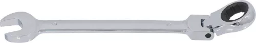 DRAKKAR csuklós racsnis csillag-villáskulcs-készlet, 72 fog, 8–19 mm, 12 db (12600)