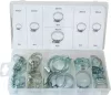 STILKER perforált horganyzott acél tömlőbilincs-készlet, 9 mm, 16–40 mm, 26 db (12912)