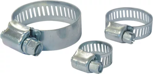 STILKER perforált horganyzott acél tömlőbilincs-készlet, 9 mm, 16–40 mm, 26 db (12912)