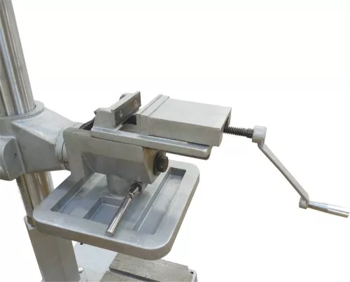 DRAKKAR oszlopos fúrógép megfordítható satuval, 400 V, 750 W, MK3, 1,76 m, 166 kg (13084)