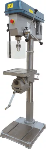DRAKKAR oszlopos fúrógép megfordítható satuval, 400 V, 750 W, MK3, 1,76 m, 166 kg (13084)