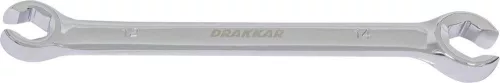 DRAKKAR fékkulcskészlet tokban, 8 × 10–17 × 19 mm, 6 db (13531)