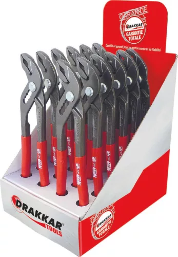 DRAKKAR vízpumpafogó bevont markolattal, 240 mm (13748)