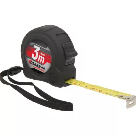 DRAKKAR mérőszalag ABS házzal, 3 m, 16 mm (14360)