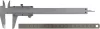 DRAKKAR tolómérő mélységmérővel és vonalzóval, 150 mm, 0,05 mm (14401)