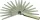 DRAKKAR hézagmérő, 0,05–1 mm, 13 × 100 mm (14454)
