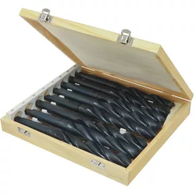   DRAKKAR hengerelt MK3 kúpos fúrószárkészlet fadobozban, 24–31 mm, 8 db (14897)