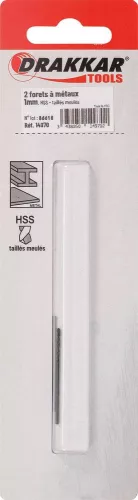 DRAKKAR köszörült HSS fémfúró (14970)