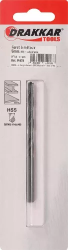 DRAKKAR köszörült HSS fémfúró (14978)