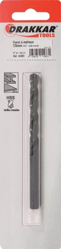 DRAKKAR köszörült HSS fémfúró (14983)