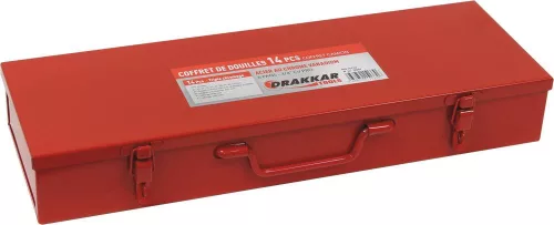 DRAKKAR dugókulcskészlet, 3/4 col, 14 db, 6 lapú (15133)