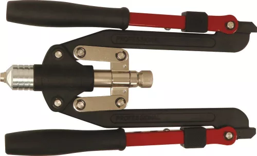 DRAKKAR összecsukható szegecshúzó PVC kofferben, 510 mm (15211)