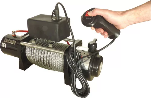 DRAKKAR elektromos terepjárócsörlő, 12 V, 4300 kg (15245)
