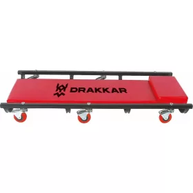   DRAKKAR 6 kerekű, szivacspárnás szerelőfekvő, 100 kg (15392)