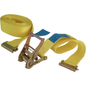   DRAKKAR kétrészes racsnis rakományrögzítő heveder sínrögzítővel, 50 mm, 3,5 t* (18348)