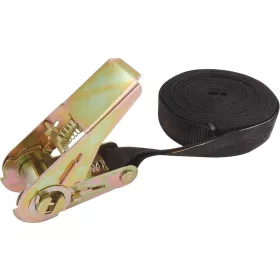   DRAKKAR racsnis csomagrögzítő heveder, 25 mm, 5 m, 400 kg* (18382)