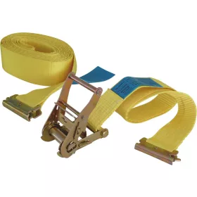   DRAKKAR kétrészes racsnis rakományrögzítő heveder sínrögzítővel, 50 mm, 3,5 t* (19464)