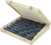 DRAKKAR köszörült MK3 kúpos fúrószárkészlet fadobozban, 24–31 mm, 8 db (22295)
