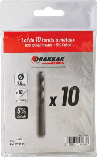 DRAKKAR HSS-Co 5% fémfúró (23265)