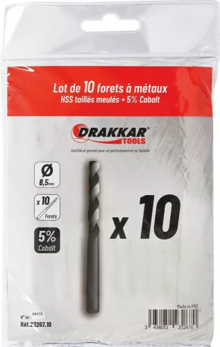 DRAKKAR HSS-Co 5% fémfúró (23267)