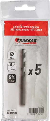 DRAKKAR HSS-Co 5% fémfúró (23270)