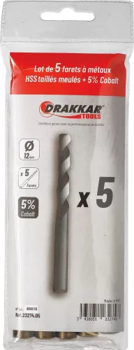 DRAKKAR HSS-Co 5% fémfúró (23274)