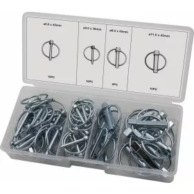   STILKER gyűrűs biztosítócsap-készlet, 4,5–11 mm, 50 db (26730)