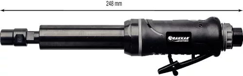 DRAKKAR kompozitházas pneumatikus egyenes csiszoló, 248 mm (51266)