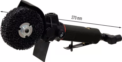 DRAKKAR pneumatikus multifunkciós kefegép készlet, 11 db (51281)