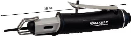 DRAKKAR pneumatikus karosszériafűrész, 227 mm (51298)