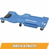 STILKER 6 kerekű, egyrészes HDPE szerelőfekvő, 100 kg (52650)