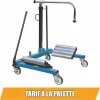 STILKER mobil hidraulikus traktorkerék-emelő, 1,2 t (53045)
