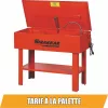DRAKKAR álló fém alkatrészmosó, 150 l, 230 V (53285)