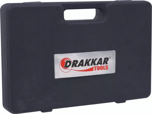 DRAKKAR rozsdamentes/nejlon/sárgaréz furattisztító kefekészlet, 38 db (55500)