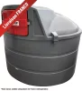 DRAKKAR duplafalú HDPE gázolaj-tárolótartály, szivattyúkészlettel, 5000 l, 230 V (56030)