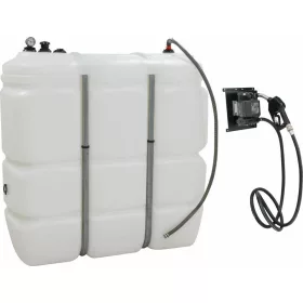   DRAKKAR duplafalú HDPE gázolaj-tárolótartály, beltéri, 1500 l (56054)