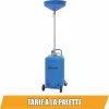STILKER mobil gravitációs olajleeresztő, 70 l (56750)