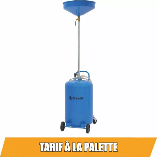 STILKER mobil gravitációs olajleeresztő, 70 l (56750)