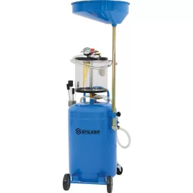   STILKER mobil pneumatikus olajleszívó és leeresztő előkamrával, 70 l (56760)